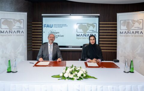Zum Artikel "‚Memorandum of Understanding‘ zwischen dem FAU EZIRE und dem Manara Regional Center for Coexistence in Abu Dhabi"